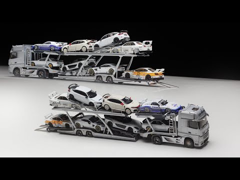 Unboxing and Setup the GCD 1:64 Mercedes-Benz Actros Auto