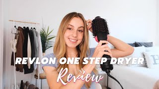 REVLON ONE STEP DRYER REVIEW (Salon Blowout at Home?!)