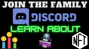 Come Join Our NEW Discord Community Where We Discuss Crypto, Passive Income, Metaverse, NFT