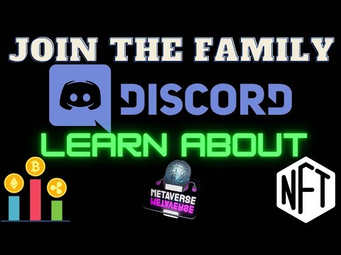 Come Join Our NEW Discord Community Where We Discuss Crypto, Passive Income, Metaverse, NFT'S.