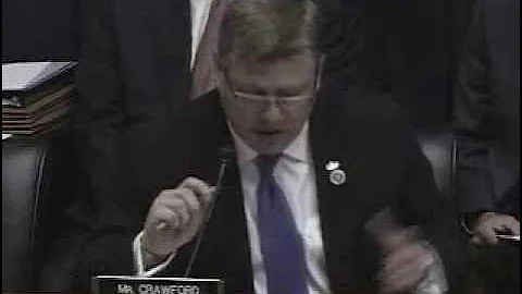 Congressman Crawford Grills EPA For Targeting Farmers