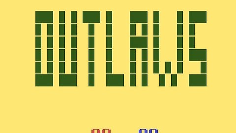 Outlaws (Batari Basic Game) (Atari 2600)