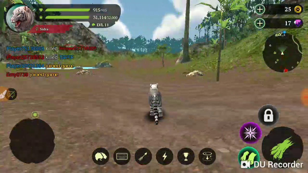 The Tiger hack with game guardian