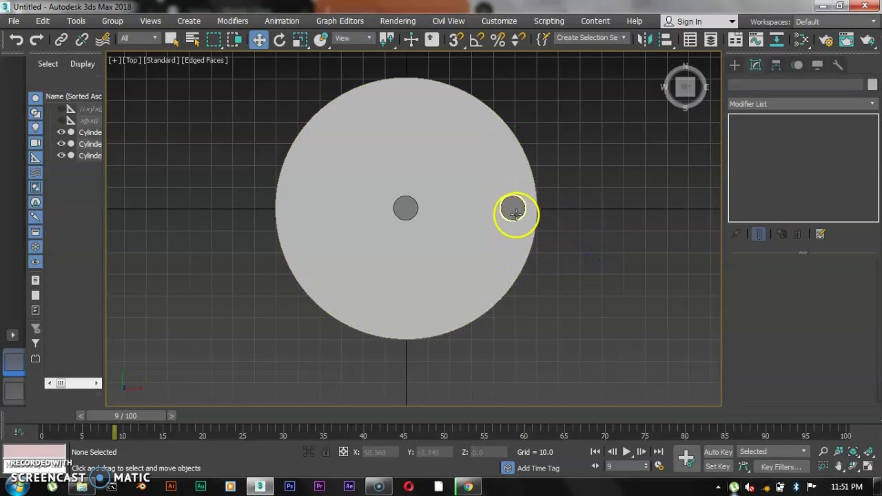How To Use Angle Snap Toggle 3D Max 2018 YouTube