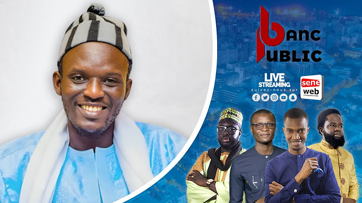 Suivez Banc Public de ce vendredi avec Cheikh Thioro Mbacké...
