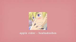 Apple Cider  Beabadoobee Sped Up