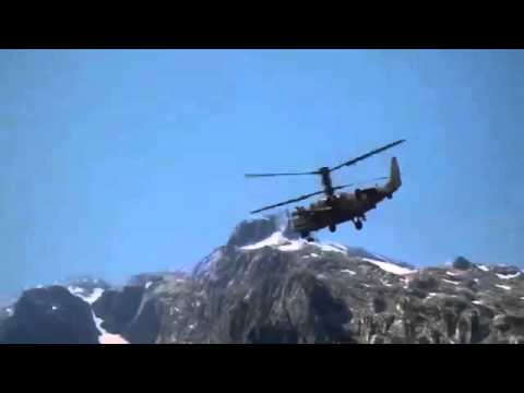 DEADLY FAST Russian military Ka 52 Alligator Attack Helicopter