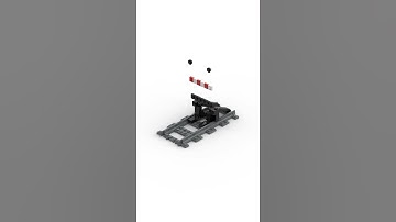 Lego Train Buffer Stop Build(97)
