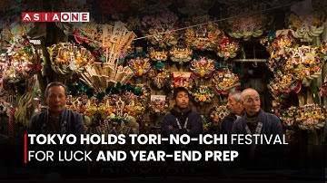 Tokyo Hosts Tori-no-Ichi Festival as Worshippers Seek Luck for Year-End | Asia One News