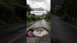 Китайские лужи #мем #юмор #меллстрой #прикол #шортс#жиза