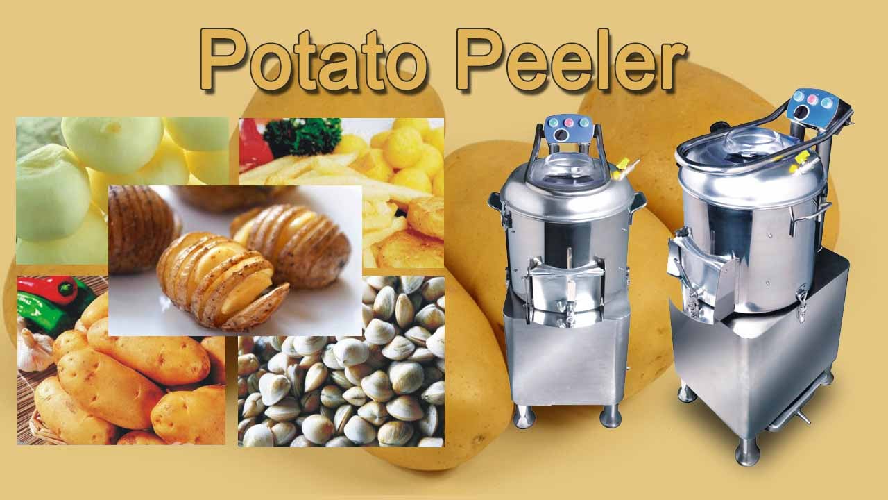  Electric Potato Peeler Automatic Apple Peeler + 18
