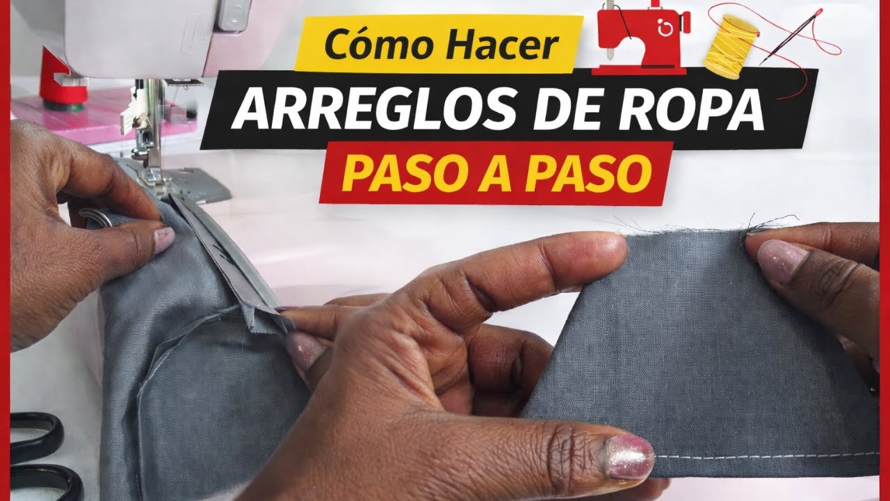 Cómo arreglar ropa para principiantes fácilmente | Paso a paso - YouTube