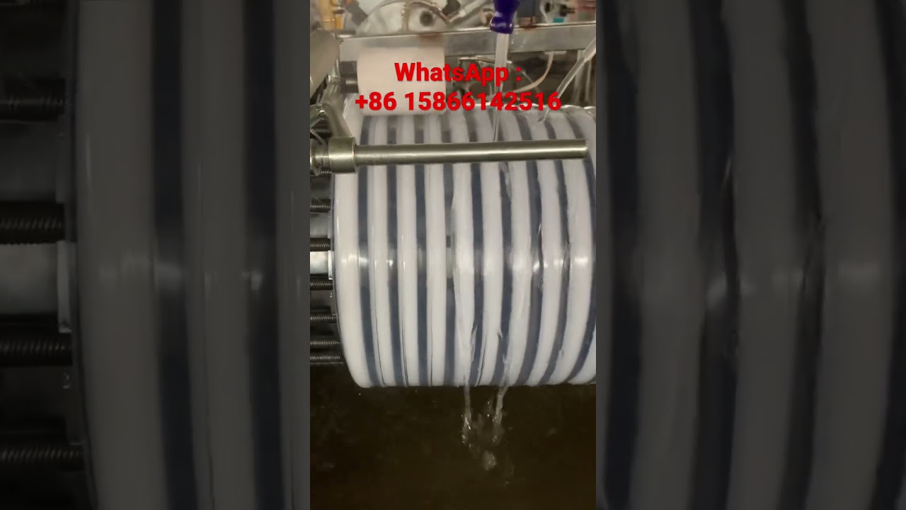 12" PVC suction spiral hose making machine.
