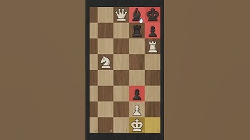 Are You Brave Enough to Solve This Insane Smothered Checkmate Chess Puzzle #chesspuzzle