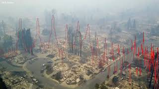 Killer wildfires continue to rage in California"s wine country, with 24 dead and hundreds missing