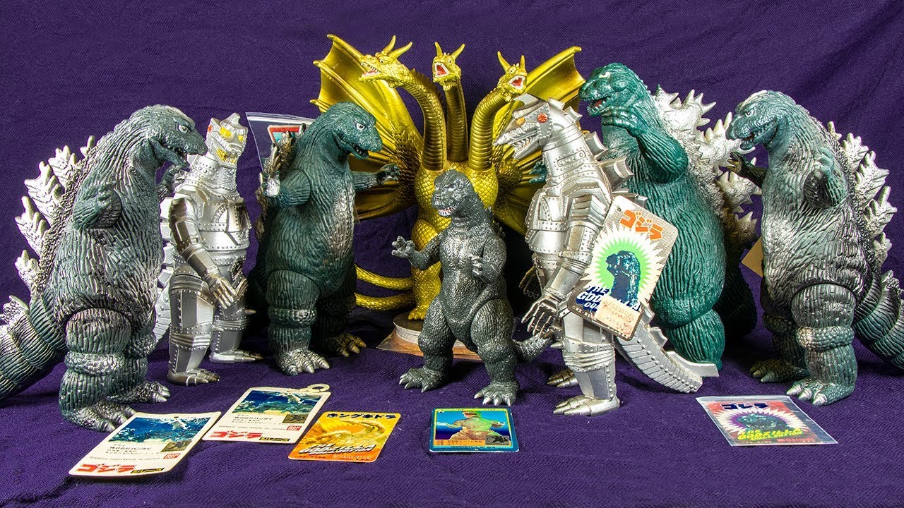 Vintage Godzilla Toys: Bandai 1983-1988 (Part 1 of 2) 