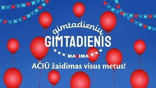 AČIŪ žaidime – daugiau nei milijonas prizų! | 30-asis MAXIMOS „Gimtadienių gimtadienis“ screenshot 5