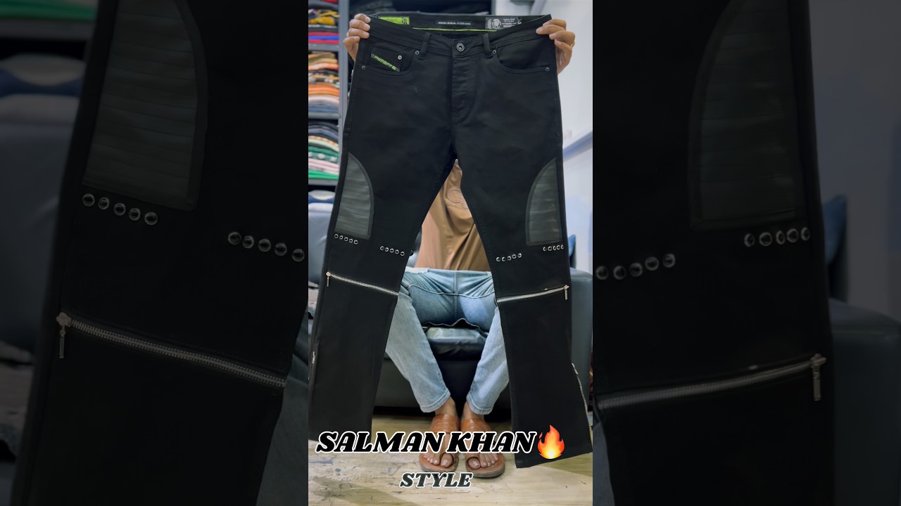 SALMAN KHAN STYLE BOOTCUT ZIP🔥BOOK YOUR ORDER: 8460849577📲 #salmankhan #salmankhanstyle #fashion