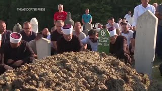 Thousands attend funeral of shooting victim as protests spread in Bosnia
