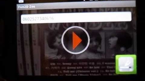 QR Code and Mobile Barcode Applications - demo by Fun2D QR Code Reader for Android