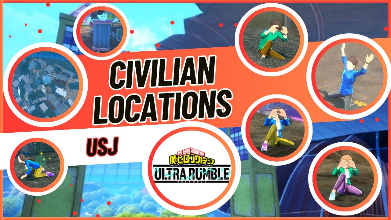 Usj Mha Ultra Rumble Where are the Civilians in the USJ? My Hero Ultra Rumble - YouTube