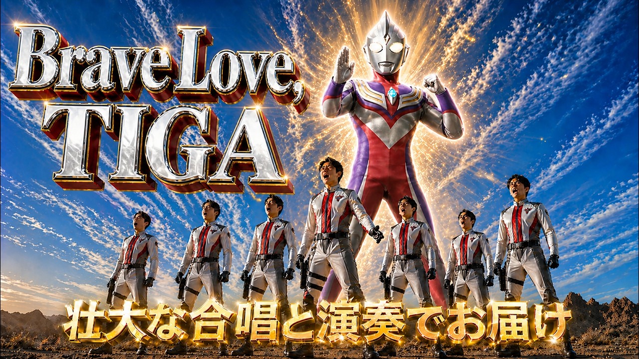 Brave Love TIGA｜ウルトラマンティガEDを壮大な合唱と演奏でお届け