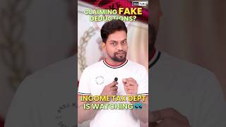 Claiming False Deductions? Income Tax Dept Is Watching – 200% Penalty!