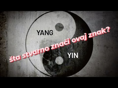 Video: Šta zapravo znači simbol jin jang?