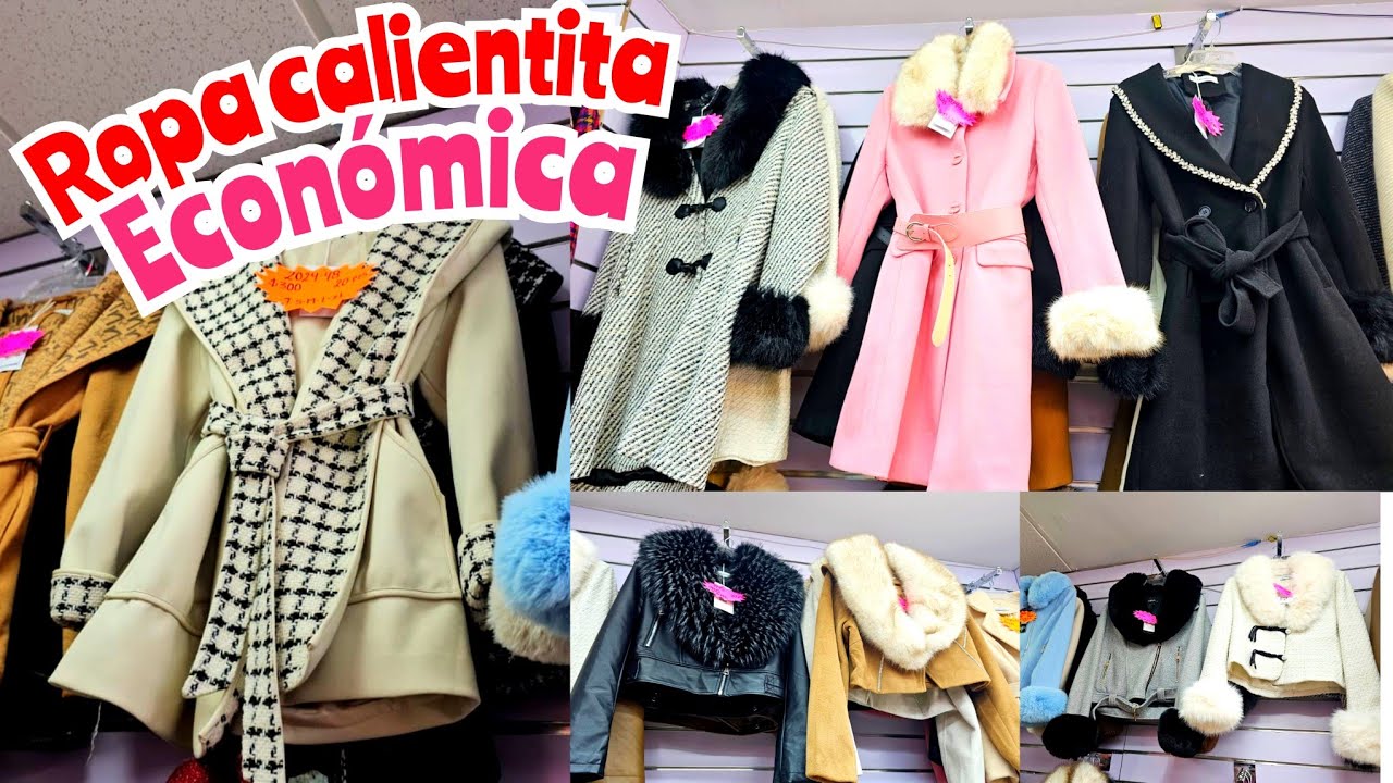 Nueva Tienda 😍 ABRIGOS / CHAQUETAS / SUETERES como de LUJO pero ECONOMICOS 😱 Ropa de Moda JUVENIL