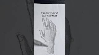 Let’s draw a hand - #drawing #sketching #art #tutorial #fyp