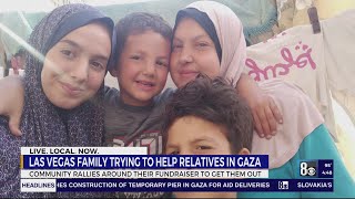 Las Vegas Family Rallies Support To Help Their Relatives In Gaza 