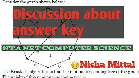 NTA NET computer science 2018 Answer Key