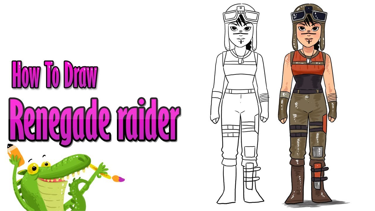 Fortnite Coloring Pages Renegade Raider - Jun 14, 2019·3 min read. 