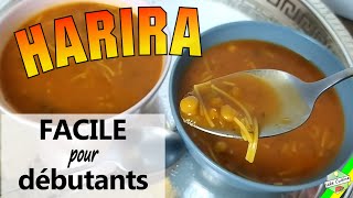 HARIRA soupe FACILE Recette pour DEBUTANT  [ Idée Cuisine ]