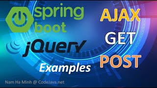 Spring Boot AJAX Get and Post Examples with jQuery