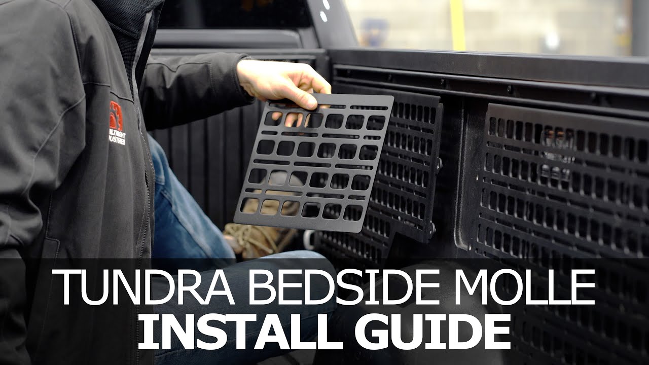 2022+ Tundra Bedside MOLLE Install Guide