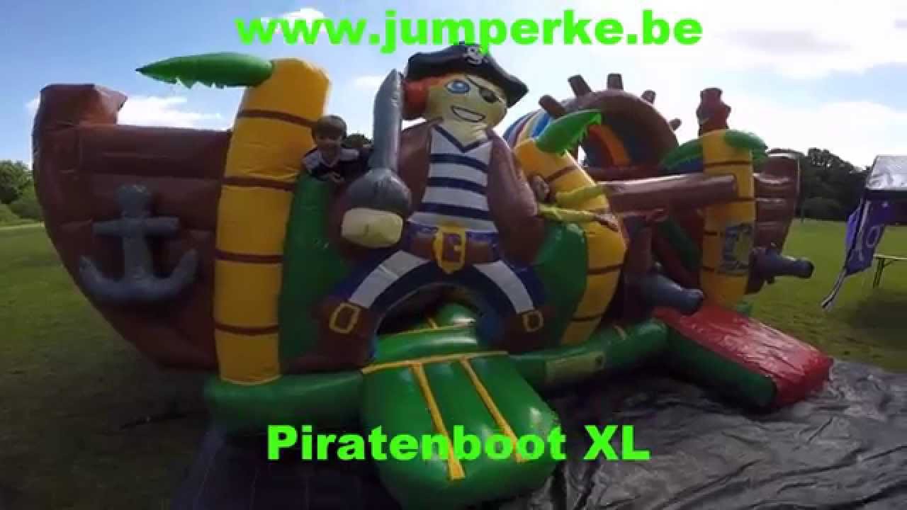 Piratenboot XL - Springkastelen Jumperke