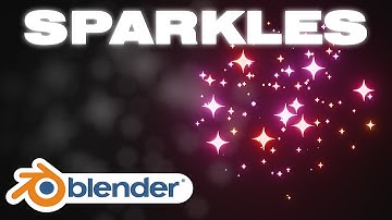 How to make ✨SPARKLES✨ in Blender