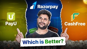 Razorpay Vs PayU Vs Cashfree the Best Payment Gateway Revealed