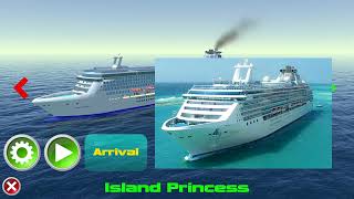 Compare Cruise Ship Handling VS Real Ships.