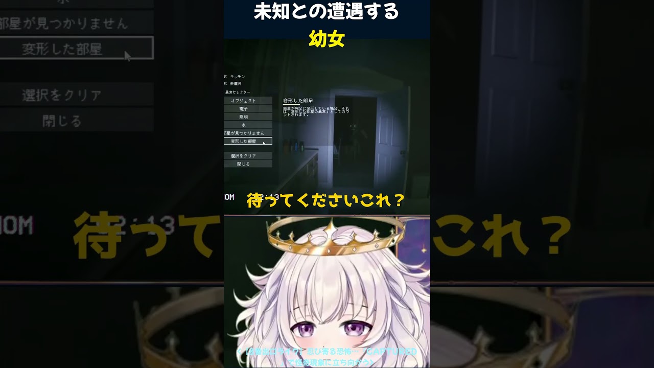 【音量注意】未知との遭遇を果たす幼女 #vtuber  #ホラー #ゲーム実況