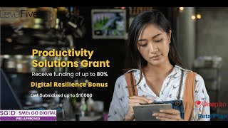 Productivity Solutions Grant (PSG) | Digital Resilience Bonus (DRB) | Singapore Government Support
