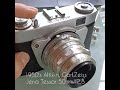 Altix-n (1957) Carl Zeiss Jena Tessar 50mm/f2.8, Lens Cleaning