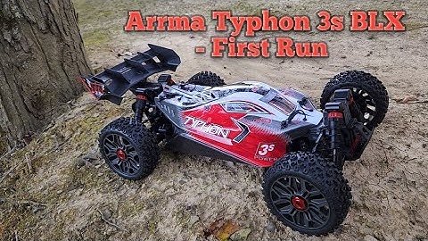 Arrma Typhon 3s BLX - First Run