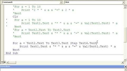 VB 6 [13] For Loop in Visual basic 6 [urdu /hindi]
