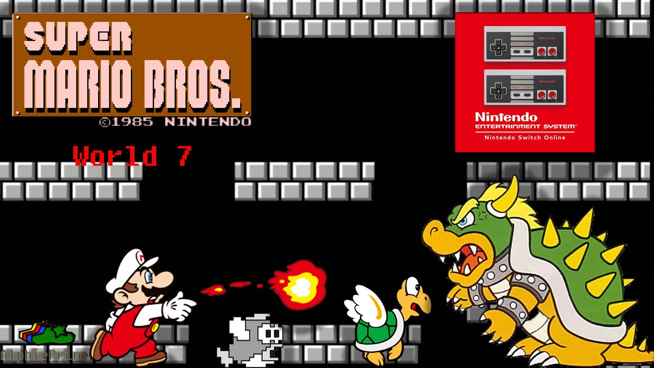 World 7 - Super Mario Bros: Nintendo Entertainment System: Nintendo