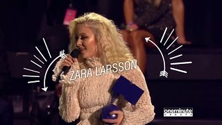 One Minute Update - Zara Larsson Has Won 2016 Mtv Emas