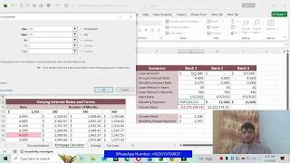 Sam Project 1b Excel Module 04 Financial Functions Data Tables and Amortization Schedules