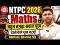 Ntpc 2026 का तगड़ा सवाल ! Ntpc exam maths | Abhinay Maths #ntpc