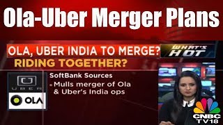 SoftBank Calls for Ola & Uber Merger in India | WHAT'S HOT | CNBC TV18